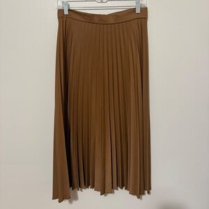 Laura Ashley Pleated Midi Skirt, size 6